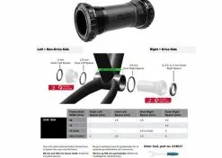 Cycli SRAM DUB BSA 68/73mm Keskiö