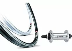 Cycli Etupyörä 24" 18-507 UNION 3/8", Alex ACE 17, 2-pohja, Alumiini