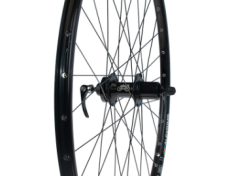 Cycli.fi Takapyörä 28" 21-622 Hybrid Disc, Alex DP21, Tuplapohja, 32r, Musta