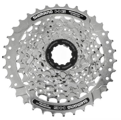 Cycli.fi SHIMANO Kasetti CS-HG41-8 8-vaihteinen 11-34T 1 Cycli.fi SHIMANO Kasetti CS-HG41-8 8-vaihteinen 11-34T