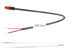 Cycli.fi Bosch Light Cable For Rear Light, 200 Mm Smart System