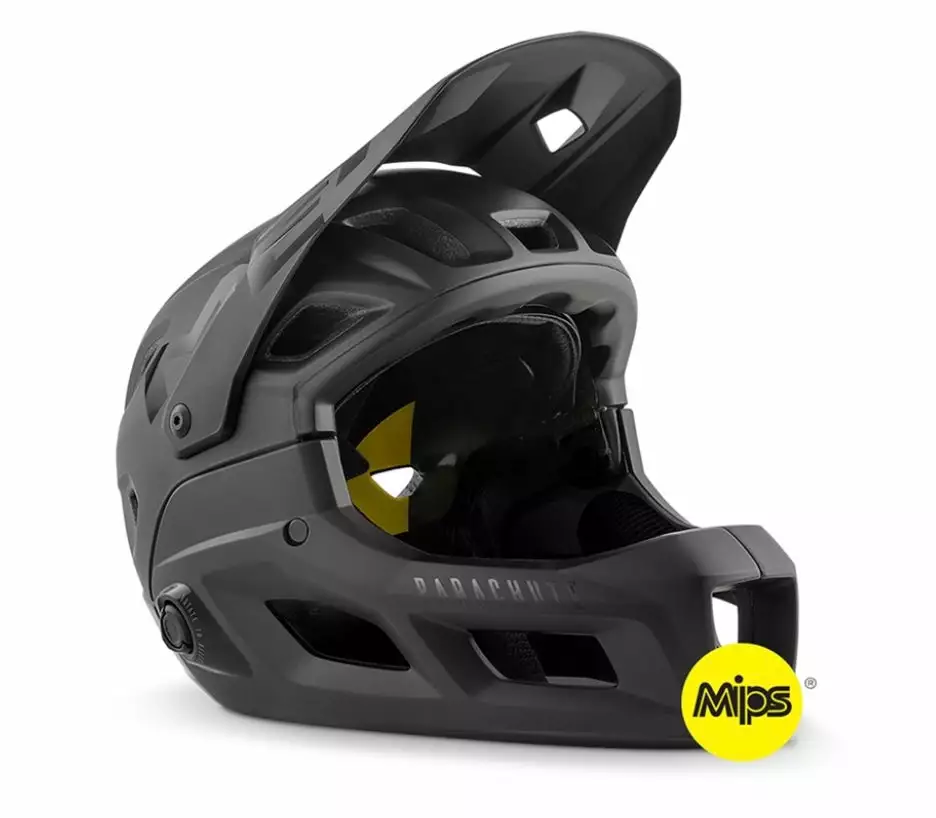 Cycli.fi MET Full Face Parachute MCR MIPS L Black/Matt 58-61 1 Cycli.fi MET Full Face Parachute MCR MIPS L Black/Matt 58-61