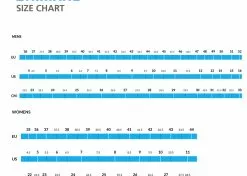 Shimano XC701 MTB -pyöräkauppa Shimano Size Chart 1024x1024 2246f9dc 933c 4af5 8052 217ba209738f
