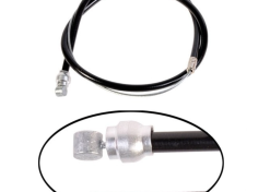 Cycli Alligator Jarruvaijeri Kuorella, 2-päinen, Retki/MTB/Kilpa, 2m Musta