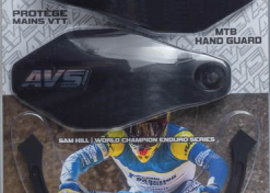 Cycli AVS Racing MTB Kahvasuoja Alumiini Varsi Musta