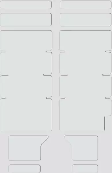 Cycli Lizard Skins Fork Protector - Kirkas 1 Cycli Lizard Skins Fork Protector - Kirkas