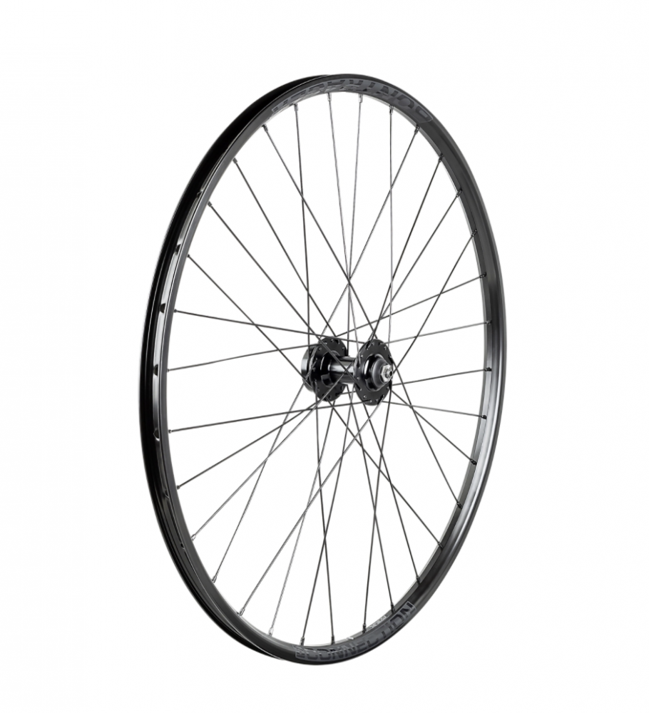 Cycli Bontrager Connection 6-Bolt Disc 27.5" MTB Wheel, Black Front QR 1 Cycli Bontrager Connection 6-Bolt Disc 27.5" MTB Wheel, Black Front QR