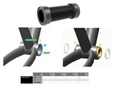 Cycli SRAM AM BB DUB PF 89.5/92 MTB