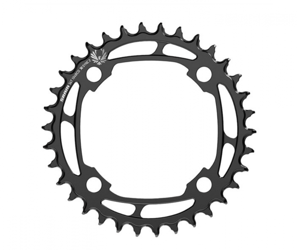 Cycli SRAM Chainring Ø104 Mm Singlespeed 34T 4 Holes 1 Cycli SRAM Chainring Ø104 Mm Singlespeed 34T 4 Holes