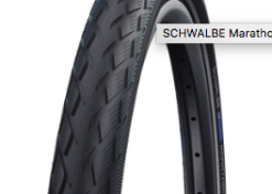 Cycli Schwalbe Marathon 16 X 1,75 (47-305)