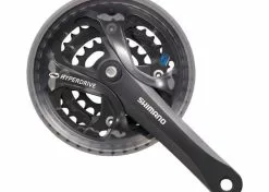 Cycli Shimano Kampisarja Acera 170mm 48-38-28 7/8speed 123mm Nelikantti Musta