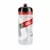 Cycli Juomapullo Elite Corsa 550ml Kirkas/puna Logo