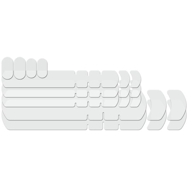 Cycli Lizard Skins Large Frame Protector Kiiltävä Läpinäkyvä 1 Cycli Lizard Skins Large Frame Protector Kiiltävä Läpinäkyvä