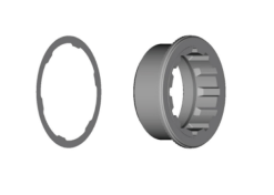 Cycli Shimano Lock Ring & Spacer CS-M7100